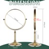 Nicesail Tabletop Makeup Mirror, Double-Side 1X-10X, 360 Swivel Magnifying Mirror