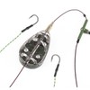 FOLANDO Professional European Carp Fishing Rig with 80g Feeder &
