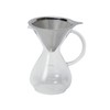 PYREX CP-8537 Coffee Server 600ml with Stainless Filter, Clear