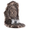Veronese Viking Compass Vegvisir Tea Light Bronzed