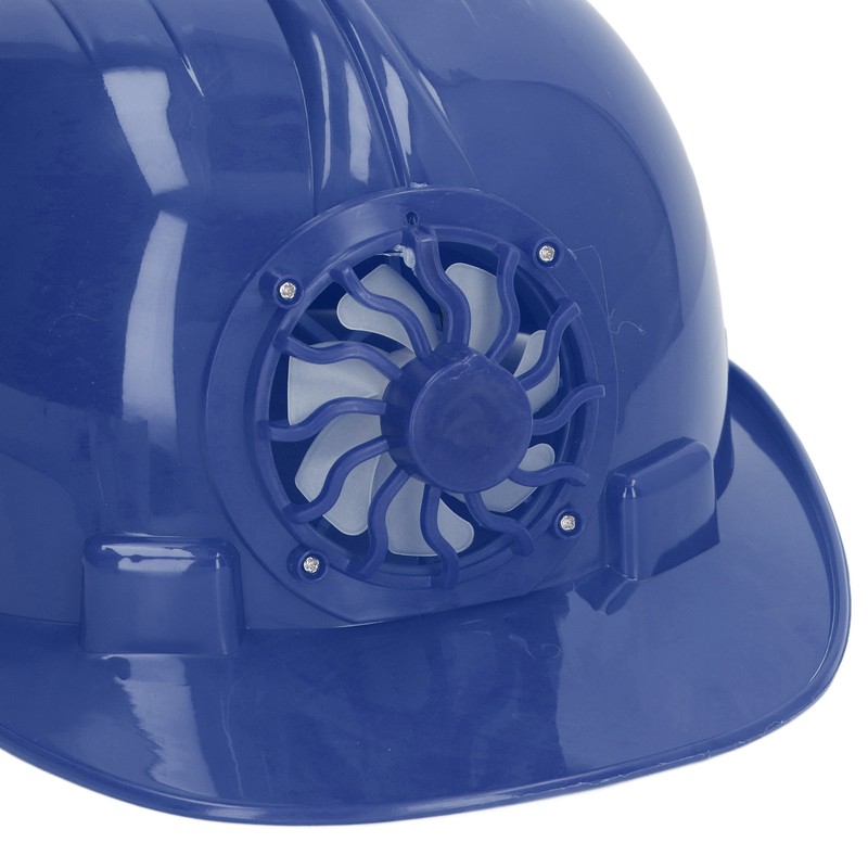 Hard Hat with Solar Fan Plastic Ventilated Safety Helmet Breathable