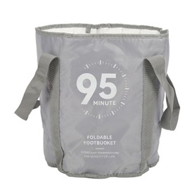 Tina Para Pies, Tela Oxford Película de Aluminio PEVA Tina Para Pedicure Tina De Hidromasaje Para Pies con Bolsa de Almacenamiento para viajes