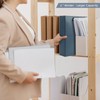 SKYDUE 3 Ring Binder with Clipboard, 2 Inch Heavy Duty
