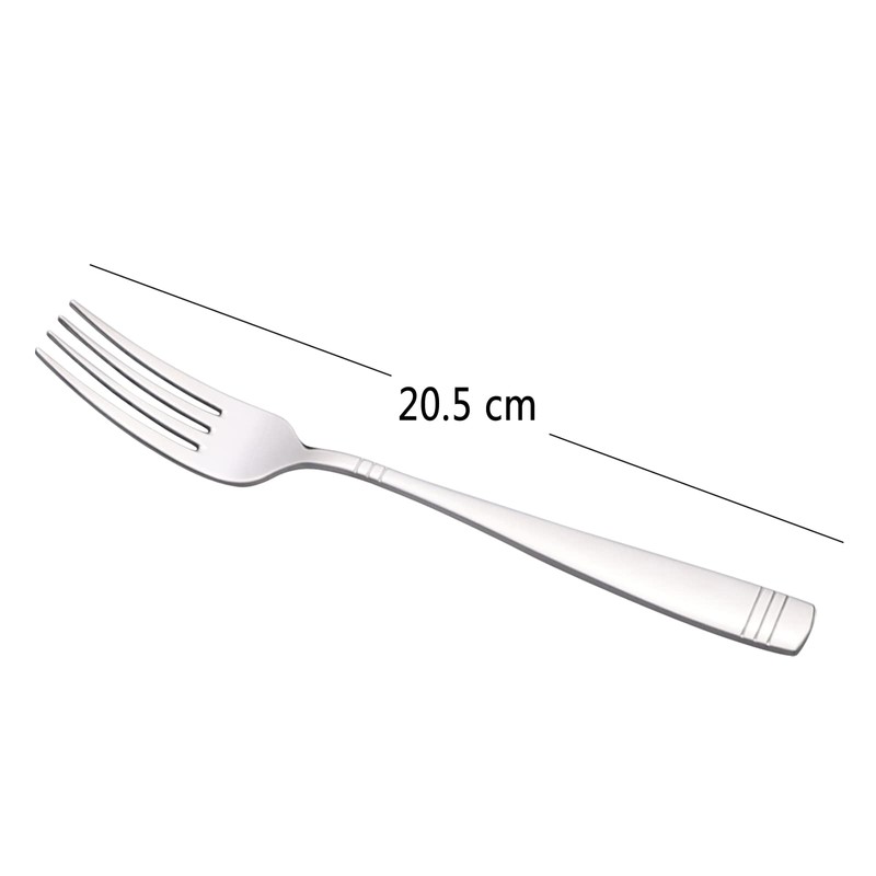 Leendines Dinner Forks, Stainless Steel Table Forks,12 Pieces Forks