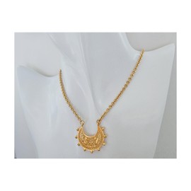 MADE IN USA - Byzantine Crescent Filigree Necklace, from ILANET Museum Collection