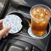Ceramic Car Coasters, 2 Pack, 2.64" Absorbent Car Cup Holder