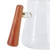 Coffee Kettle Pour Over High Borosilicate Glass Heat Resistant Round