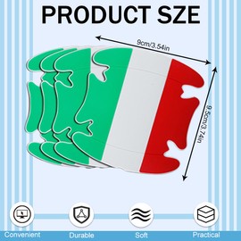 Protective Stickers for Car Door Handles, Set of 4, Car Door Handle Scratch Protection, Car Door Cup Protective Sticker, Car Door Handle, Anti-Scratch Covers, Protection of Paint, Universal