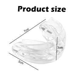 Snoring Stopper, Anti Snoring Splint, Airflow Snoring Splint, Anti Snoring Snoring Stopper, Effective Bite Splint, Bite Splints for Night Against Teeth Grinding and Snoring for Men Women