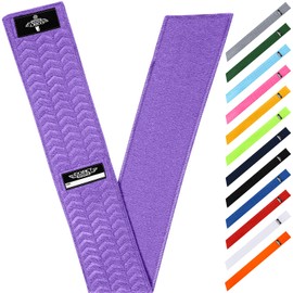 Exxact Sports Streamer - Toalla de fútbol con cierre de gancho y bucle, ultra ligera para limpiar las manos, visera, guantes, altamente absorbentes, de secado rápido (morado)