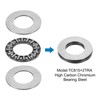 sourcing map 8 Sets TC815+2TRA Thrust Needle Roller Bearings with