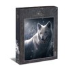 Ulmer Puzzleschmiede - Puzzle "Tundra Wolf" - Atmospheric Night Puzzle