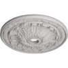 Ekena Millwork CM30FLUWF Flagstone Ceiling Medallion, 30"OD x 3 7/8"ID