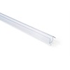 CRL Clear Co-Extruded Bottom Wipe with Drip Rail for 3/8"
