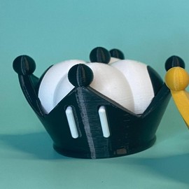 Bowsette Crown Cosplay - Color: Black