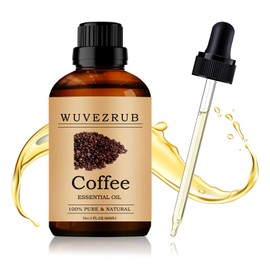 Wuvezrub Coffee Essential Oil 60ML - 100% Pure and Natural Oils for Aromatherapy Diffuser - 2 Fl Oz/Coffee