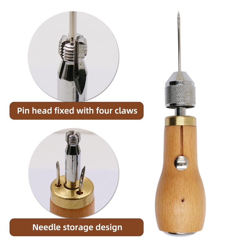 XZEIT Professional Speedy Stitcher Sewing Awl Hand Stitcher Repair Tool