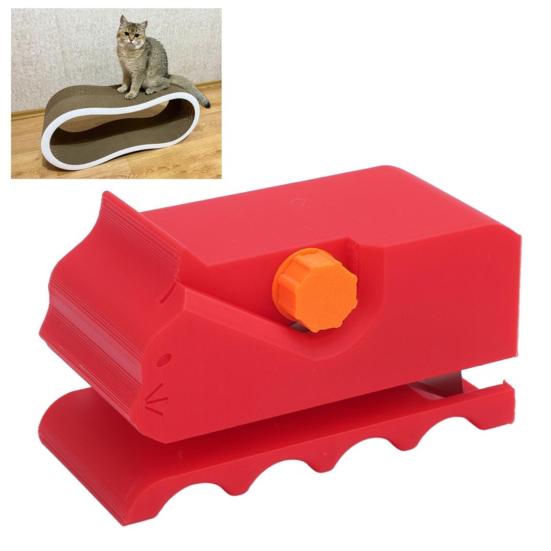 Cardboard Cutter for Cat Scratchers, DIY Cat Scratcher Cardboard Strips