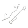 4PCs Rear Brake Caliper Return Springs BPF1755H Replacement for COOPER