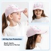 Gelapa Ponytail Baseball Hat for Toddler Kids 6-8 Years, Girls