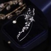 Sparkling Butterfly Ear Cuff for Women No Piercing Clip On