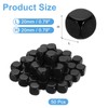 sourcing map 50Pcs Rounded Blank Six Sided Dice 20mm/0.8inch Acrylic