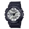 Casio G-Shock GA110WD-1A Strikingly Bold Black and White Analog Digital