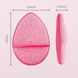 ZZJKeep 2 Pack Facial Sponge for Daily Deep Cleansing and Exfoliating, Facial Sponges
