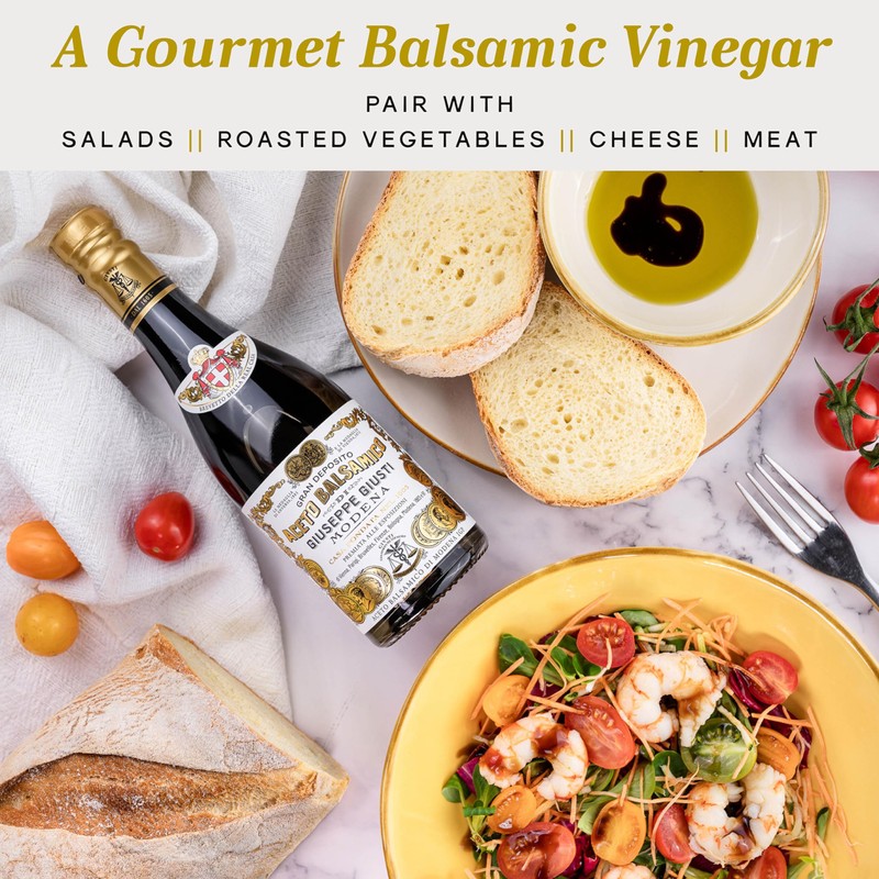 Giusti Balsamic Vinegar of Modena IGP – Full-Bodied Italian Gourmet