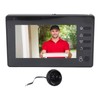 720P Peephole Viewer Door Camera 4.3 Inch Screen 145 Wide