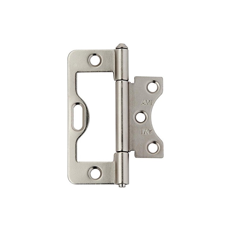 3" Non-Mortise Butt Hinges - Satin Nickel