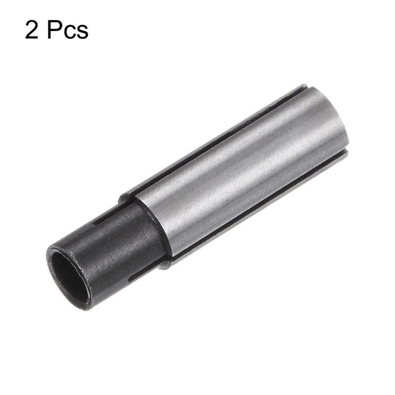 sourcing map 2pcs Collet Chuck Driver Adapter 1/4" to 1/8"