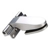 eliga Door Hinge Self-Closing Tongue Shape Matt Chrome DIN Left