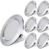 12 Volt LED Lights for RV Boat Trailer Camper - Daylight 6000K 300 Lumens 3W, Low Voltage Recessed Light Dimmable, Pack of 6