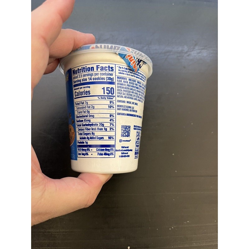 Nabisco Go Cups Mini Chips Ahoy Cookies 3.5 Oz