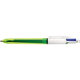 BIC 4 Colour Retractable Ballpoint Pen BIC® 4 Colours® Fluo, 0.32/0.42 mm