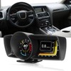 Car HUD OBDII GPS 3 LCD Screen Overspeed Alarm Multifunction