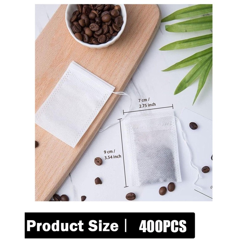 400 PCS Tea Bags for Loose Leaf Tea, Empty Tea