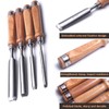 ATOPLEE 4 Piece Wood Chisel Set for Woodworking, Professional Wood