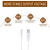 Digipartspower 3.3ft White Micro USB Charger Cable for Cowin E7