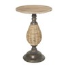 Deco 79 Wood Side End Accent Table End Table with