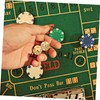 Abaodam Pure Copper Dice Win Switch Teaching Dice Board Gold