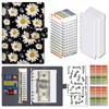 AOPEFNX Budget Binder, Cute A6 Money Saving Binder with Zipper