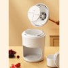 Portable Ice Crusher PP Manual Shaved Snow Cone Machine DIY
