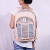 Anitya Hemp Backpack, Multi-Functional Pockets, Eco-Friendly, Unisex, Hiking Daypack, Durable