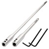 Mesee 2 Pieces 1/4 Extension Drill Bit Set for Round