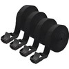 Anfyko Tie Down Strap, Fastening Straps, Pack of 4, Adjustable,