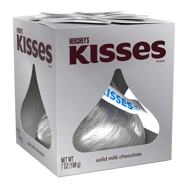 Hershey's KISSES Giant Milk Chocolate Candy, 7 Ounce