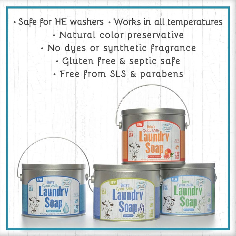 Brooke & Nora At Home, Goat Milk Laundry Soap, Eucalyptus,