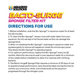 HIKARI Bacto-Surge Foam Filter Mini